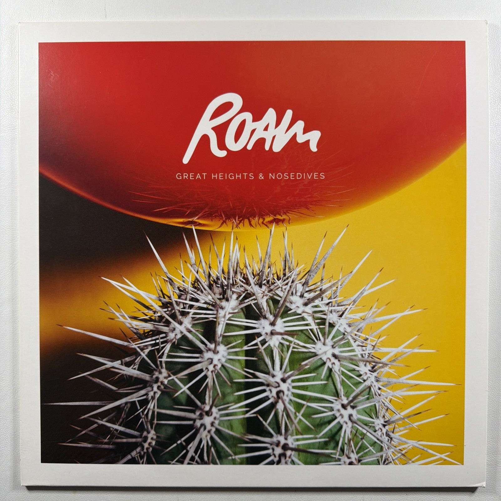 Roam - Great Heights & Nosedives LP Hopeless Records NM Red Yellow 2017 UK Punk