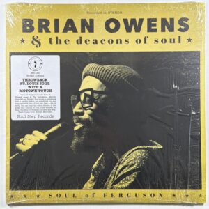 Brian Owens & The Deacons Of Soul - Soul Of Ferguson LP Soul Step NM Red 2017