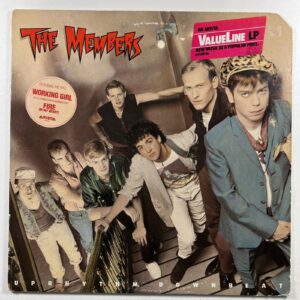 The Members “Uprhythm Downbeat” LP/Arista Records AL 6605 (VG+) Promo 1982 Hype