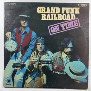 Grand Funk Railroad “On Time” LP/Capitol C064-80249 (VG+) France 1969