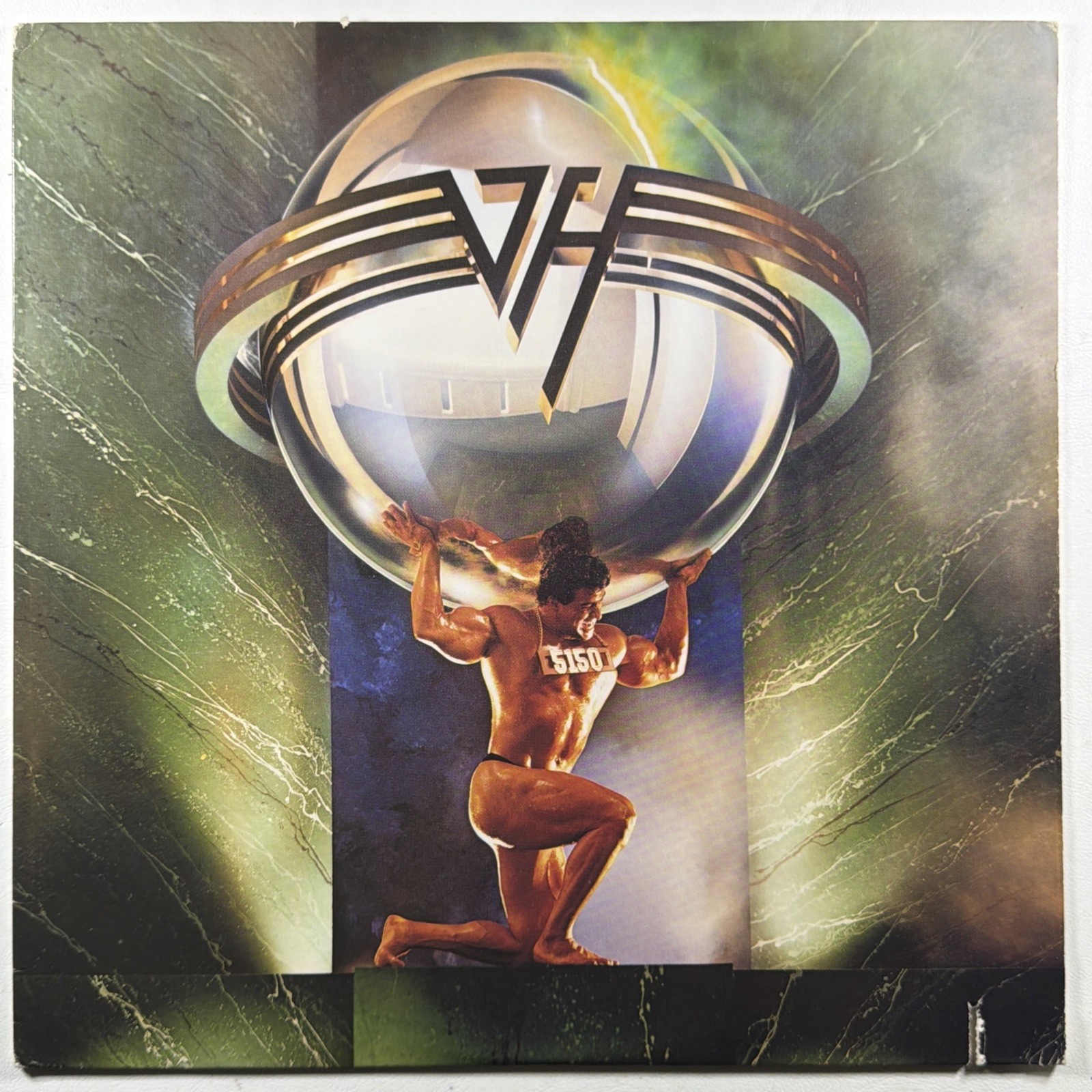 VAN HALEN - 5150 LP Warner Bros 25394 VG+ 1986 Best Of Both Worlds Sammy Hagar