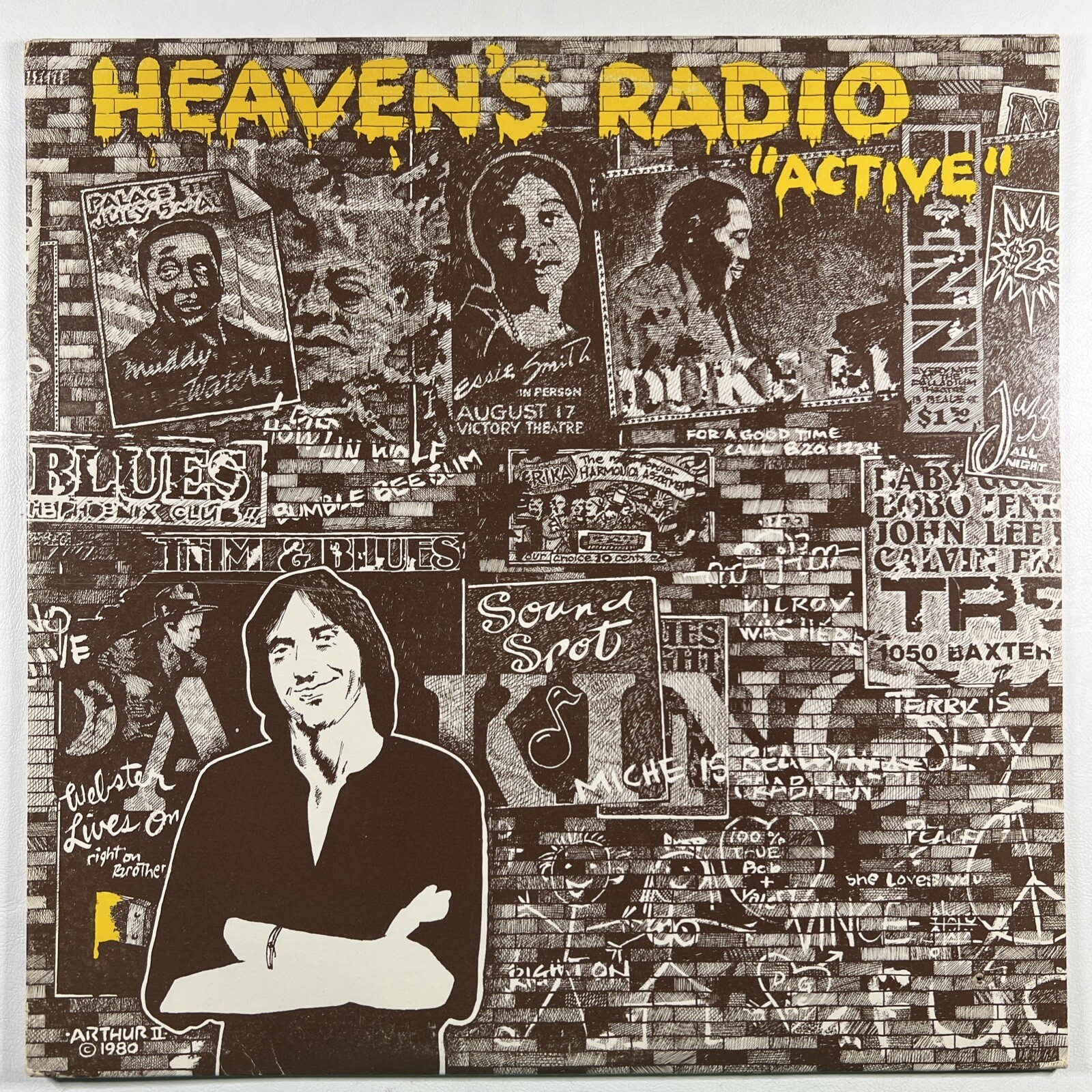 Heaven's Radio “Active” LP/Posterity Records (EX) 1978 Canada