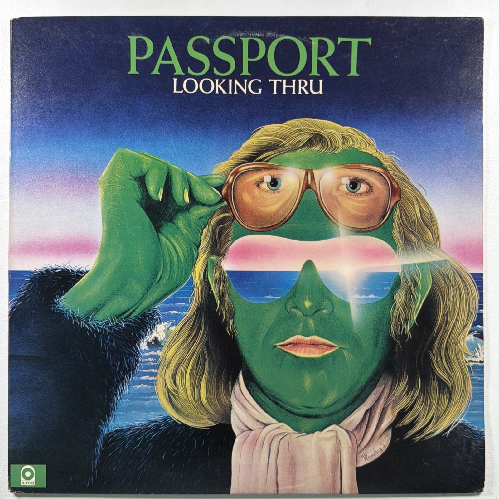 Passport - Looking Thru LP ATCO SD 7042 NM 1974 Jazz Rock