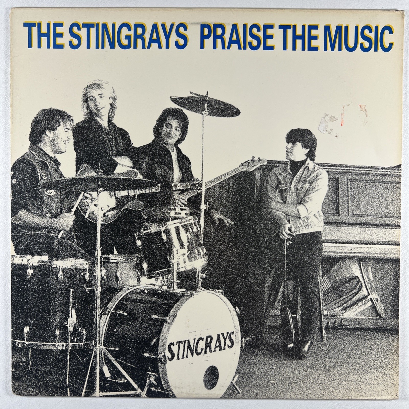 The Stingrays - Praise The Music LP Stone Garden SGN 257 NM 1986 Insert Rock