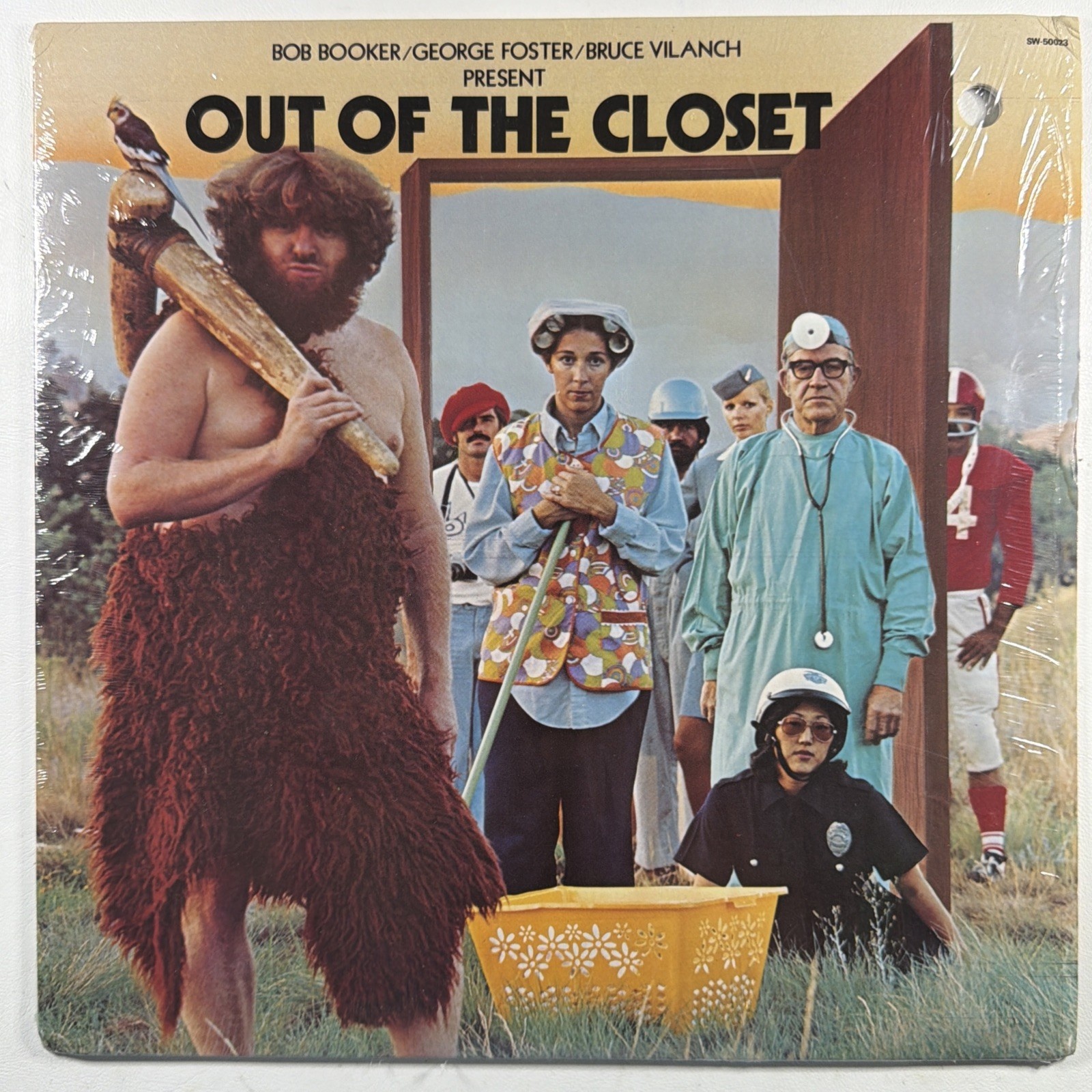 Bob Booker / George Foster - Out Of The Closet LP Ariola SW-50023 NM 1977 Shrink