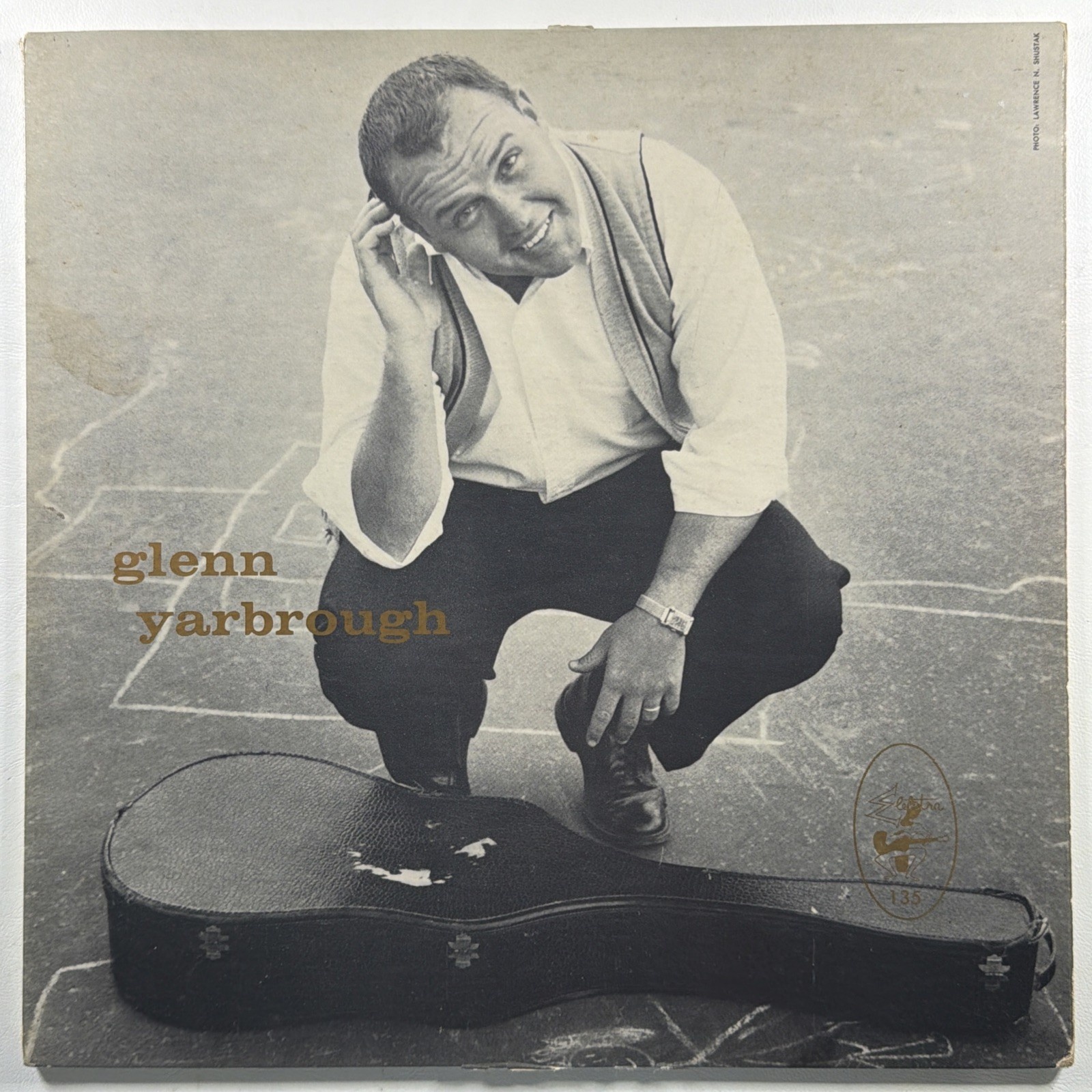 Glenn Yarbrough - Self Titled LP Elektra EKL-135 Orchestra Fred Hellerman 1957