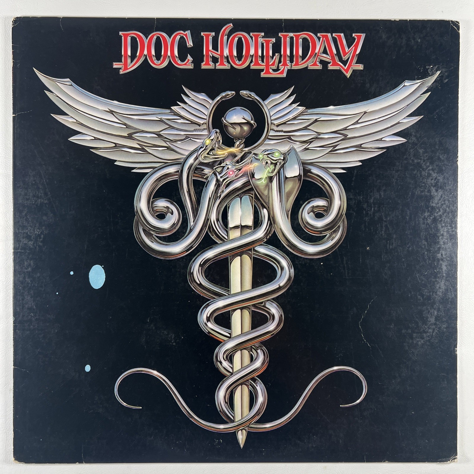 Doc Holliday Self Titled LP A&M SP-4847 EX Promo 1981 Southern Hard Rock