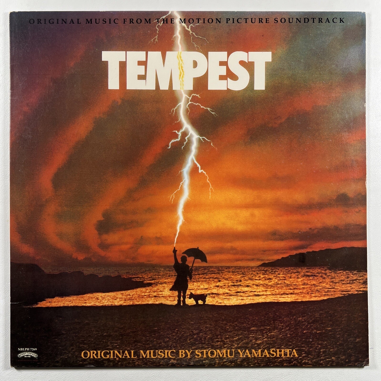 Stomu Yamashta “Tempest Soundtrack” LP/Casablanca Records NBLPH 7269 (NM) 1982