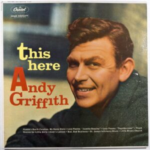 Andy Griffith - This Here LP Capitol T1215 MM 1959 Mono