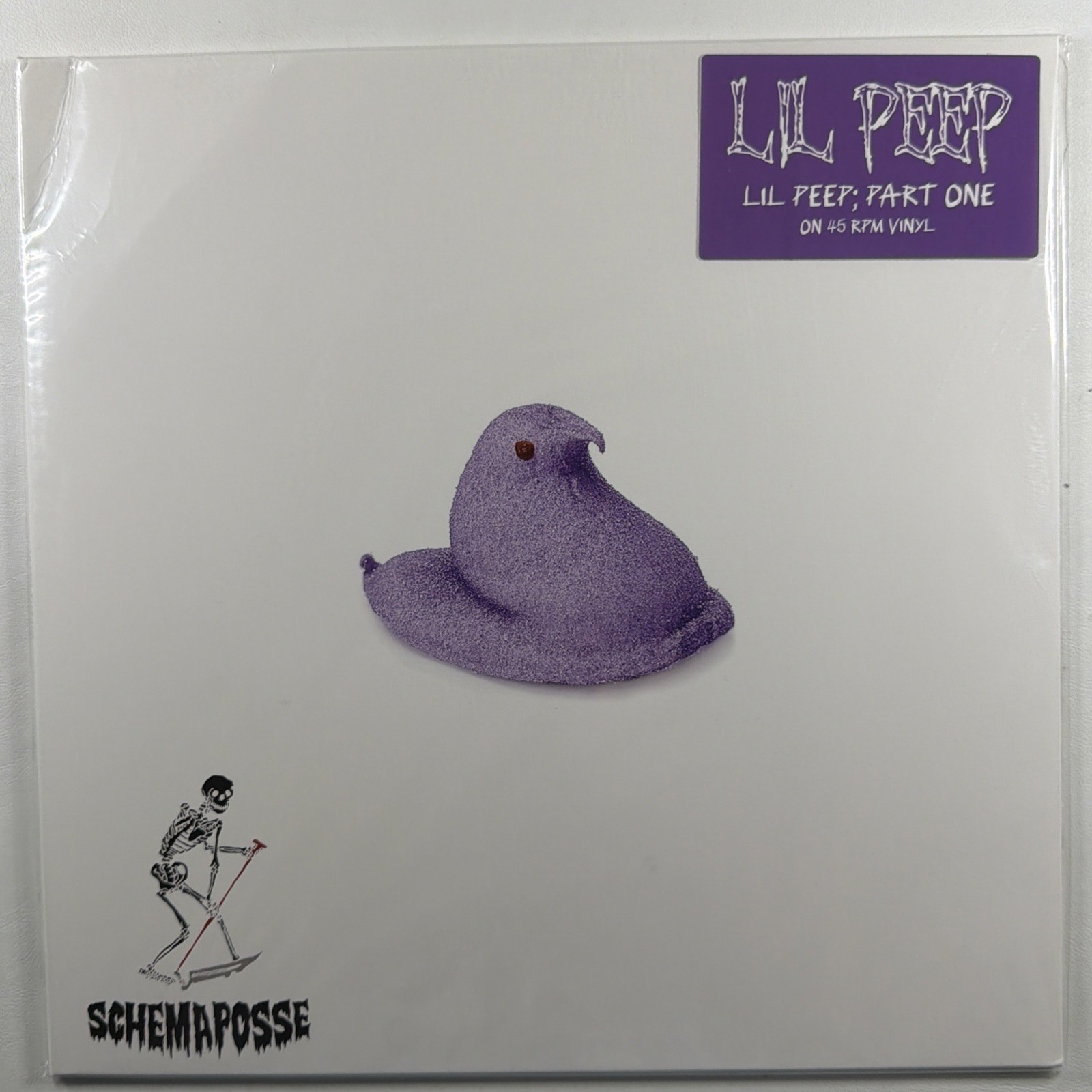Lil Peep - Lil Peep; Part One LP Death Note Sealed Purple Glitter 2024 *DAMAGED*