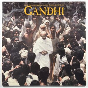 Ravi Shankar - Gandhi Soundtrack LP RCA ABL1-4557 NM Promo Gatefold 1982