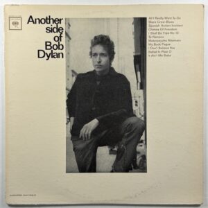 Bob Dylan - Another Side Of Bob Dylan LP Columbia CL 2193 Mono VG+ 1964 2-EYE