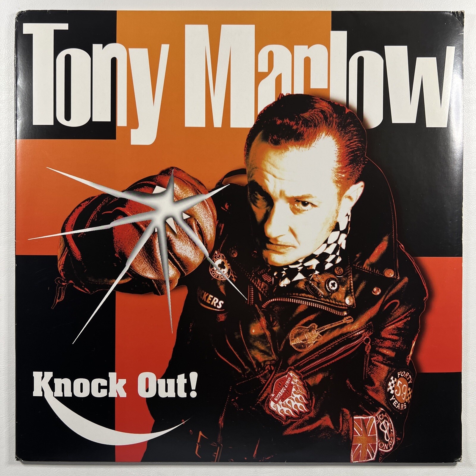 Tony Marlow “Knock Out” LP/Rock Paradise (VG+) 2009 France
