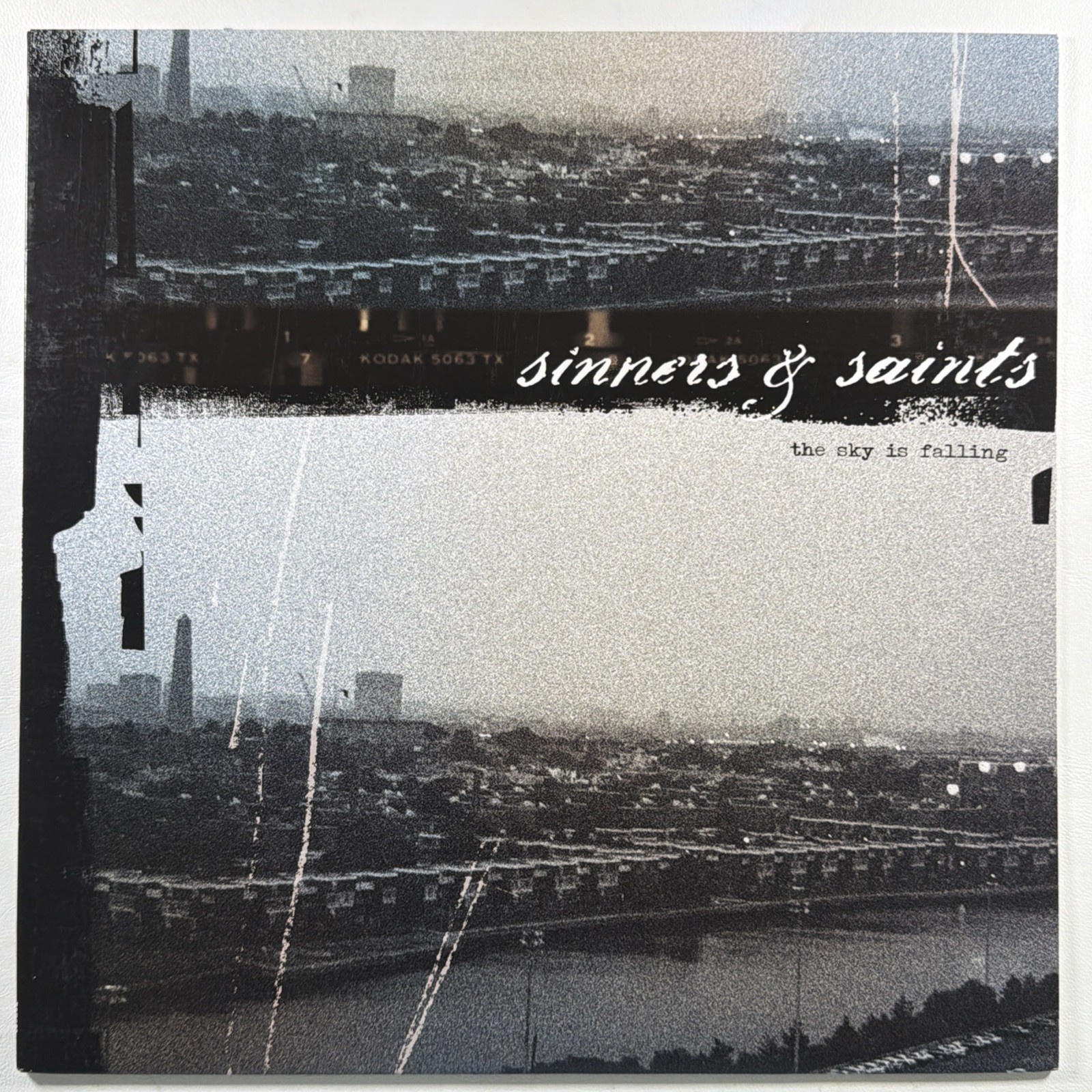 Sinners & Saints - The Sky Is Falling LP Bridge Nine B9R022 NM Ltd Ed 2013 Grey