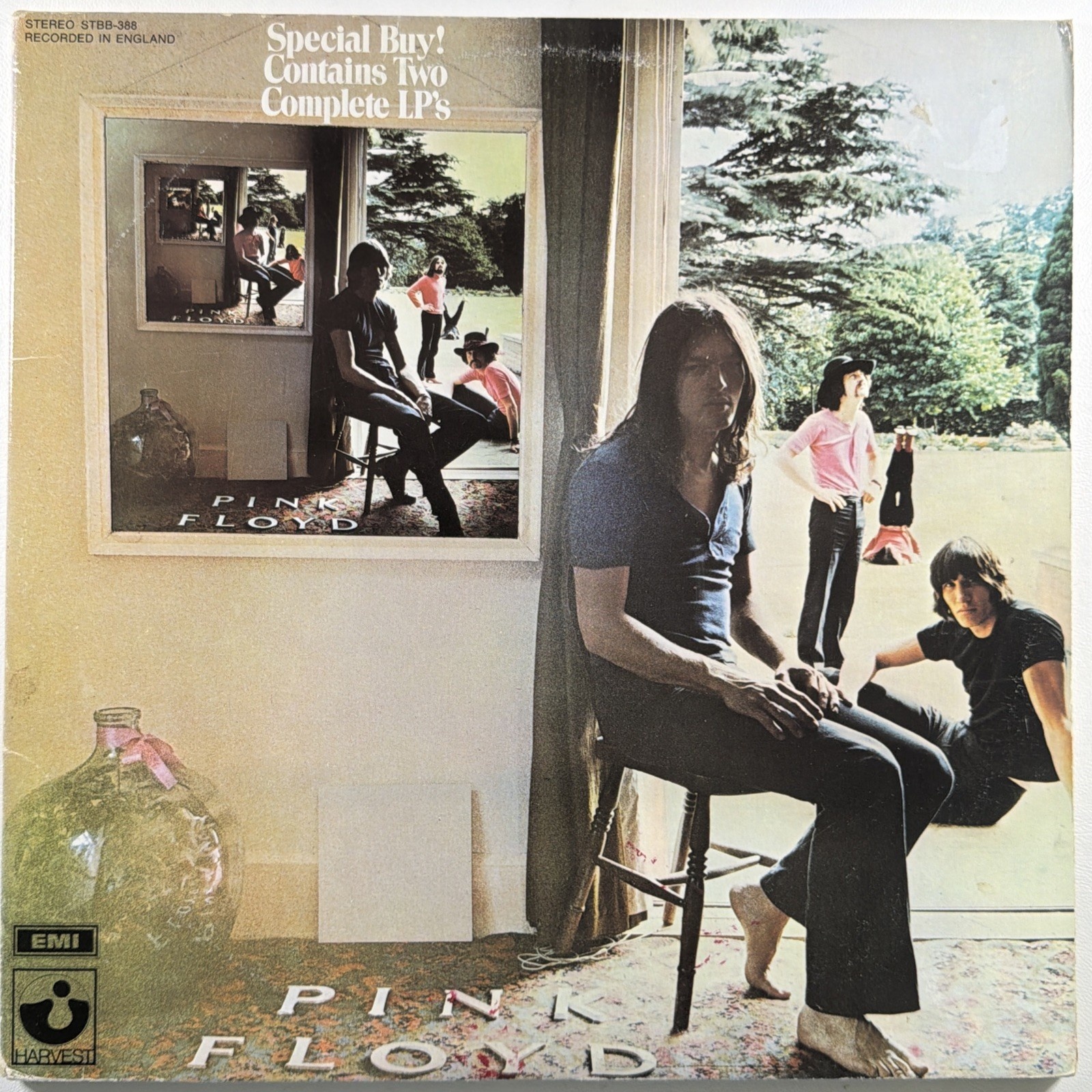 Pink Floyd - Ummagumma 2LP EMI Harvest STBB-388 VG+ Canada 1969 Gatefold
