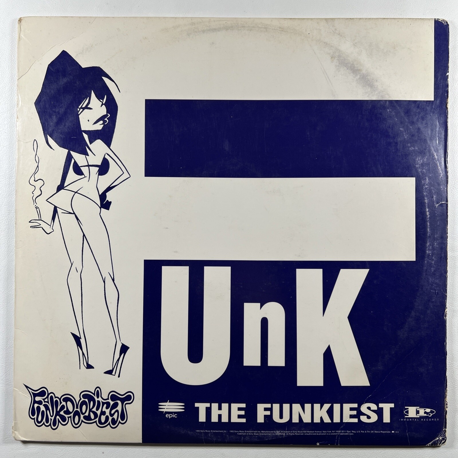 Funkdoobiest “The Funkiest/Freak Mode” Single 12”/Immortal (VG+) 1993 Hip-Hop