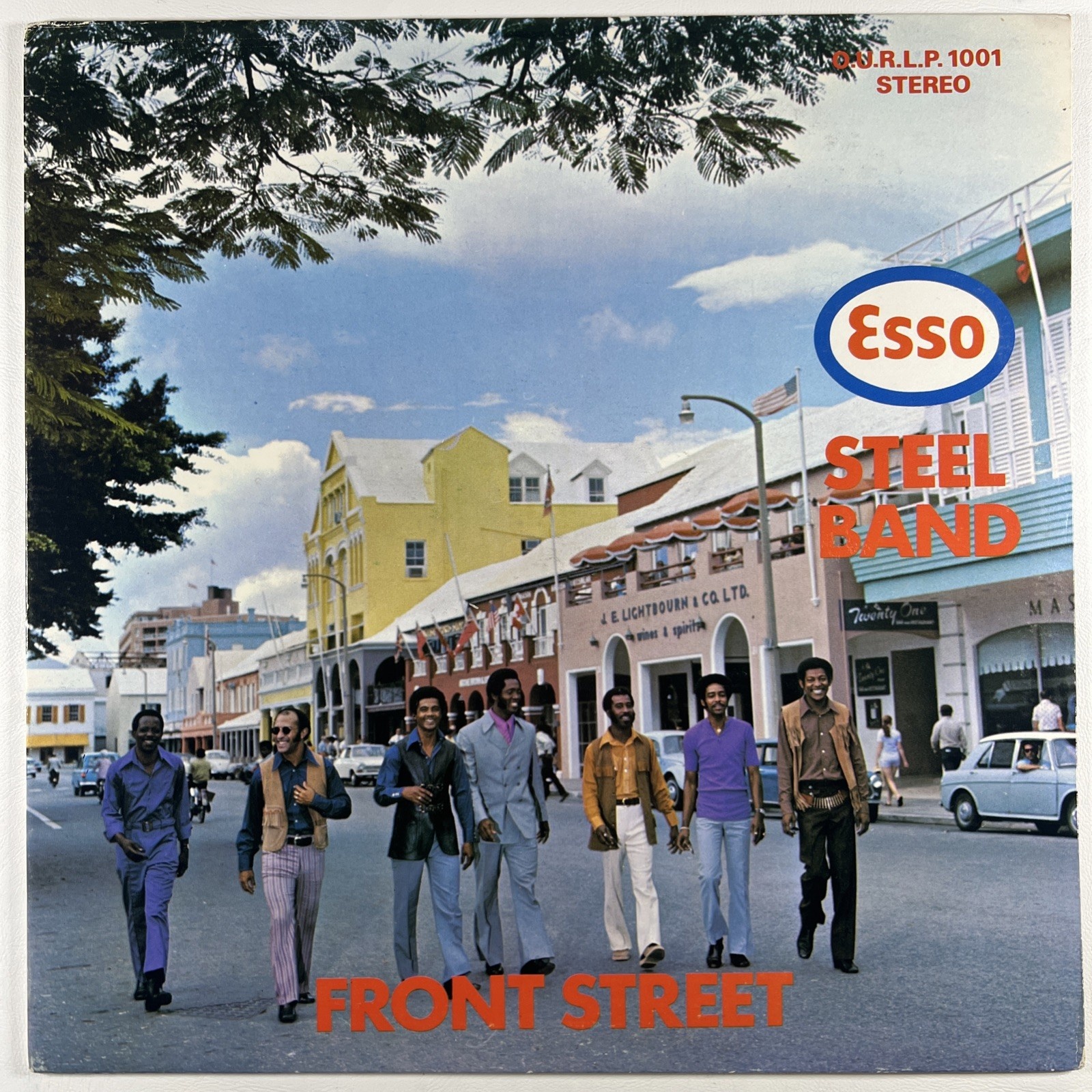 Esso Steel Band - Front Street LP O.U.R.LP.1001 EX Autographs Canada 1970 Reggae
