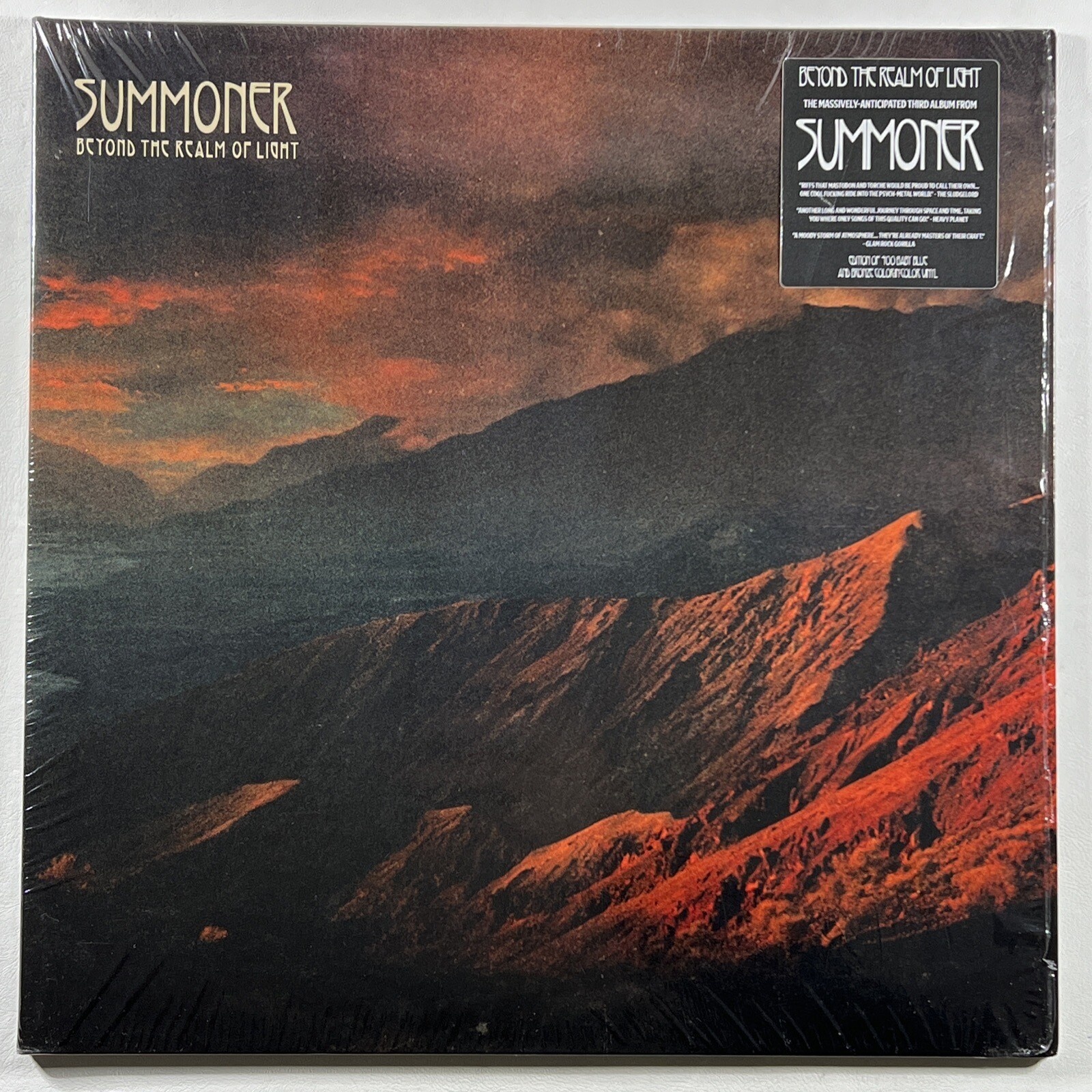 Summoner “Beyond the Realm of Light” LP/Magnetic Eye (NM) Shrink Hype Color 2017