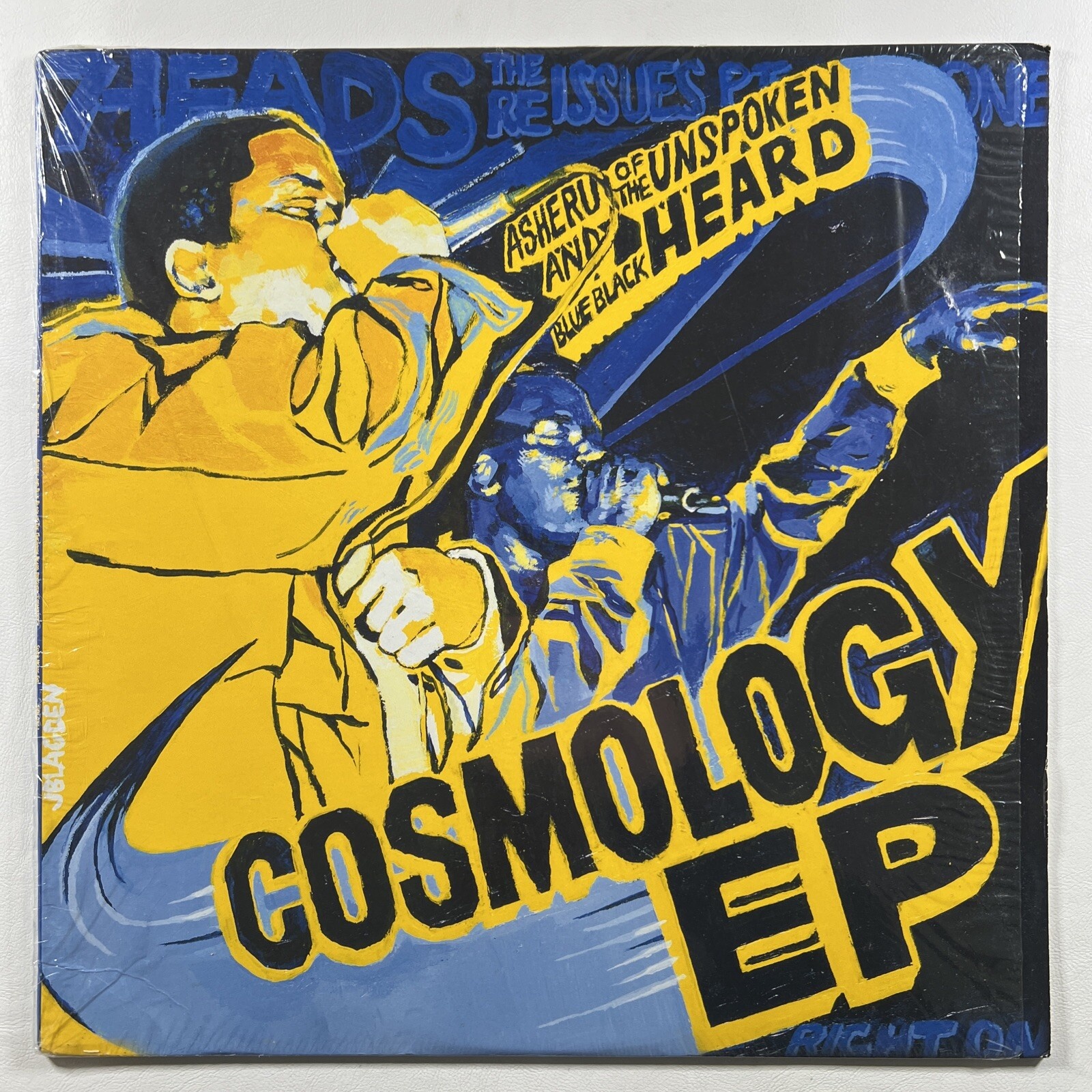 Asher’s & Blue Black Of The Unspoken Heard “Cosmology” EP/Seven Heads (VG+) 2003