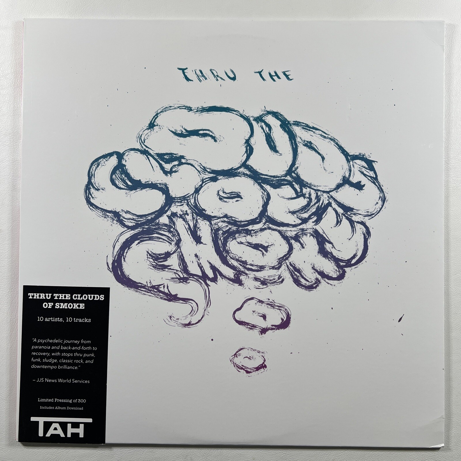 Thru the Clouds of Smoke LP/Twice As High (EX) 2011 Lim. Edit. 300 Inserts
