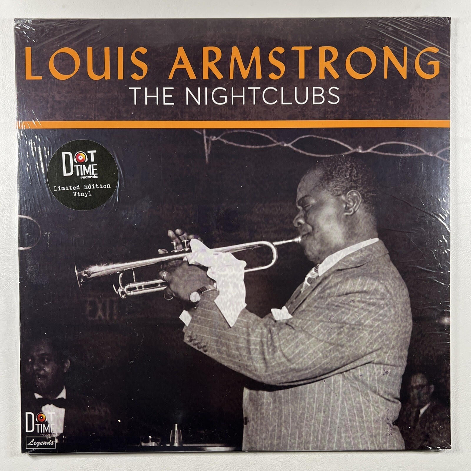 Louis Armstrong "The Nightclubs" LP/Dot Time (Sealed) Lim. Edit. 458/500
