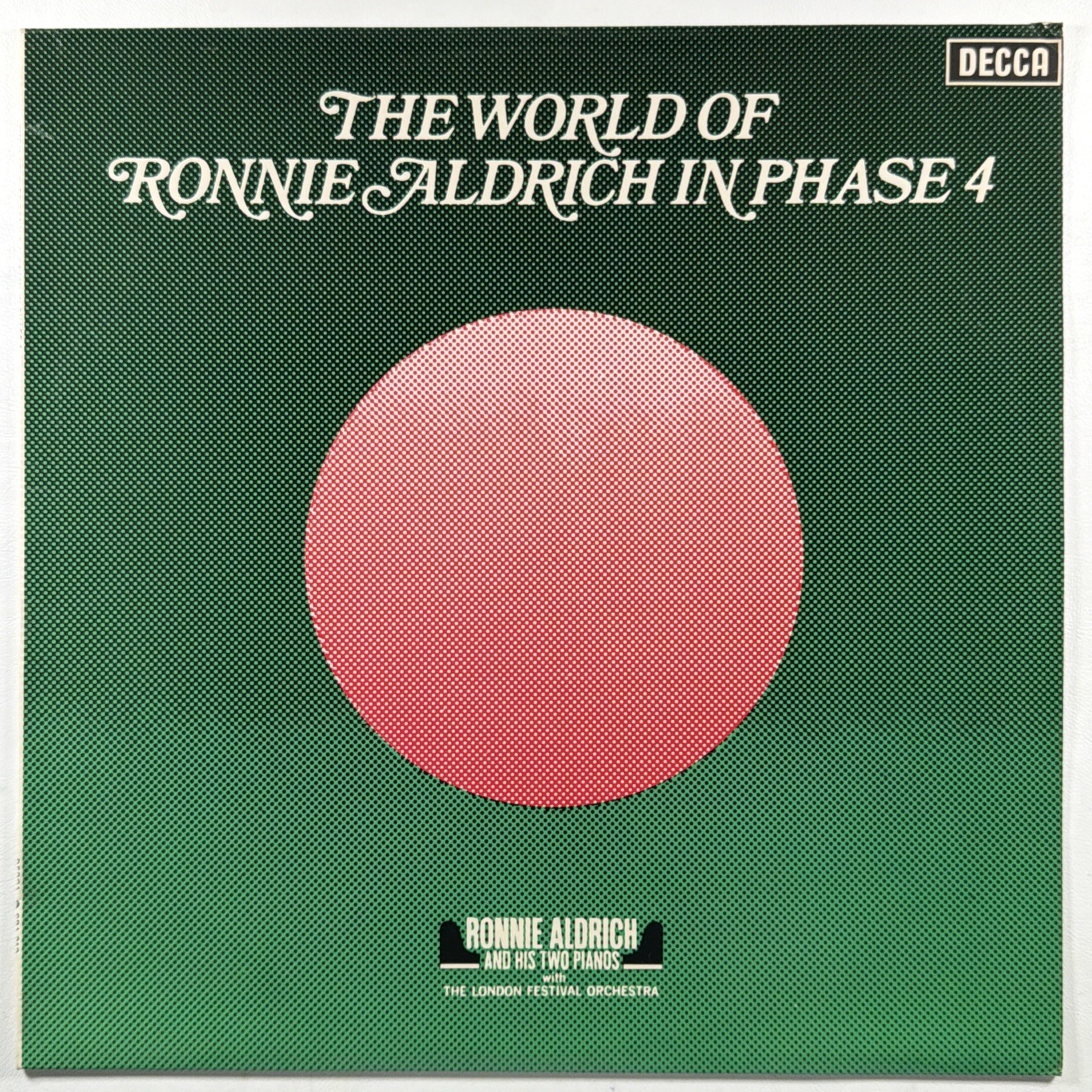 Ronnie Aldrich - The World Of Ronnie Aldrich In Phase 4 LP Decca SPA 319 EX 1973