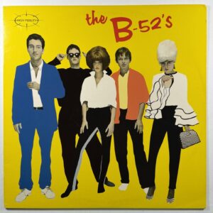 The B-52's - Self Titled LP High Fidelity BSK 3355 EX 1979 First Press Rock Alt
