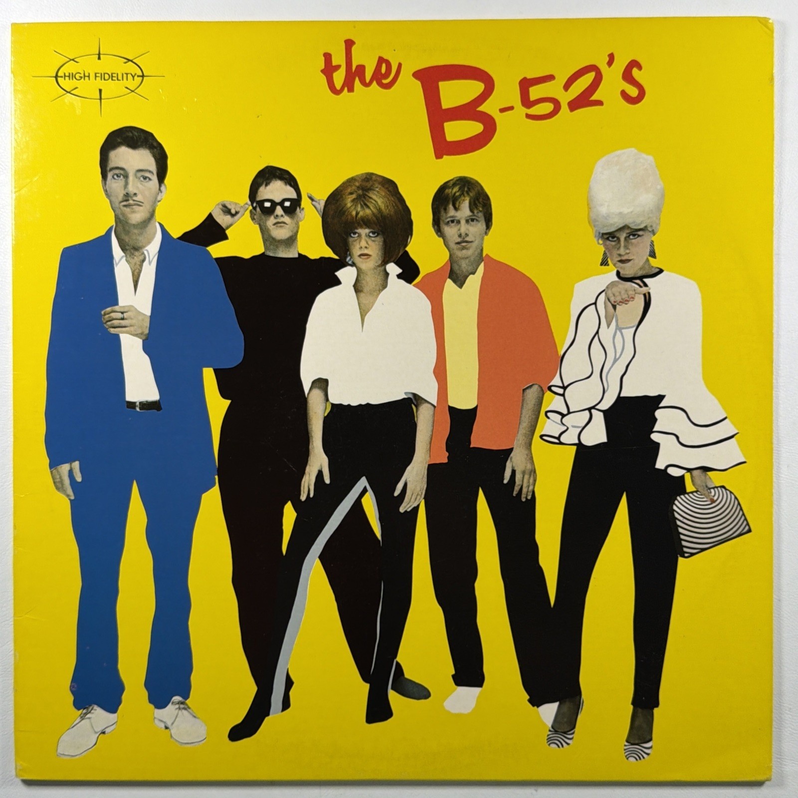 The B-52's - Self Titled LP High Fidelity BSK 3355 EX 1979 First Press Rock Alt