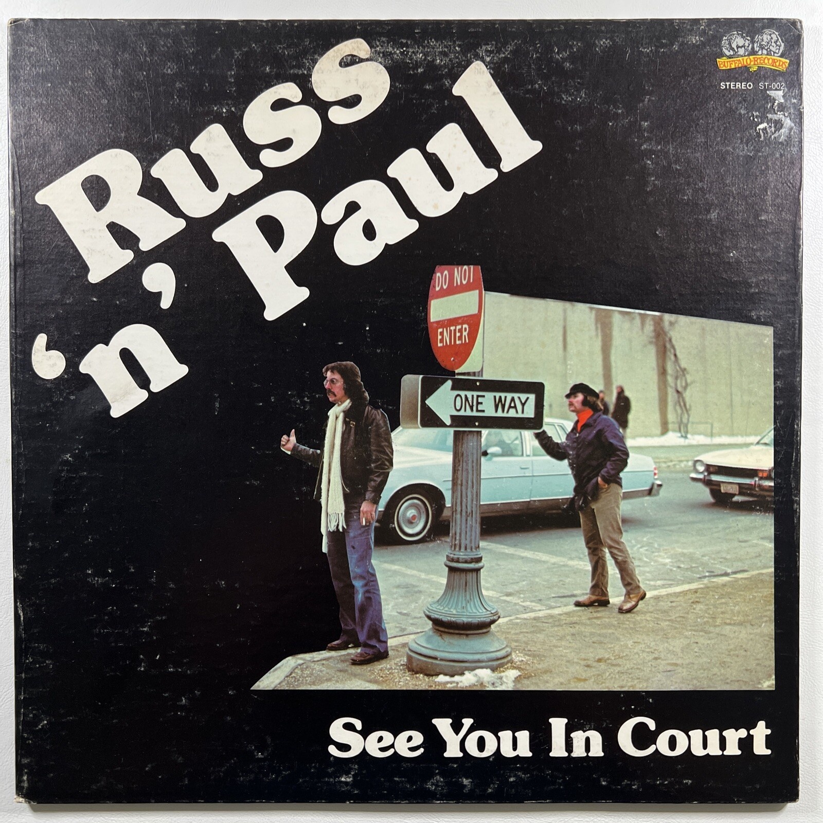 Russ N' Paul “See You In Court” LP/Buffalo Records ST-002 (VG+) Promo 1979