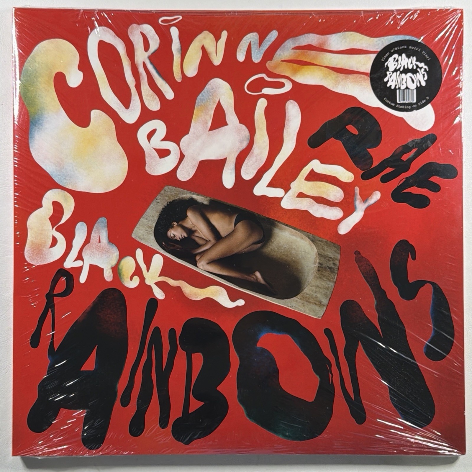 Corinne Bailey Rae - Black Rainbows 2LP 30 Tigers BRM001LP Sealed Black Swirl