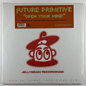 Future Primitive - Open Your Mind 12” Single Jellybean Recordings 2000 Sealed