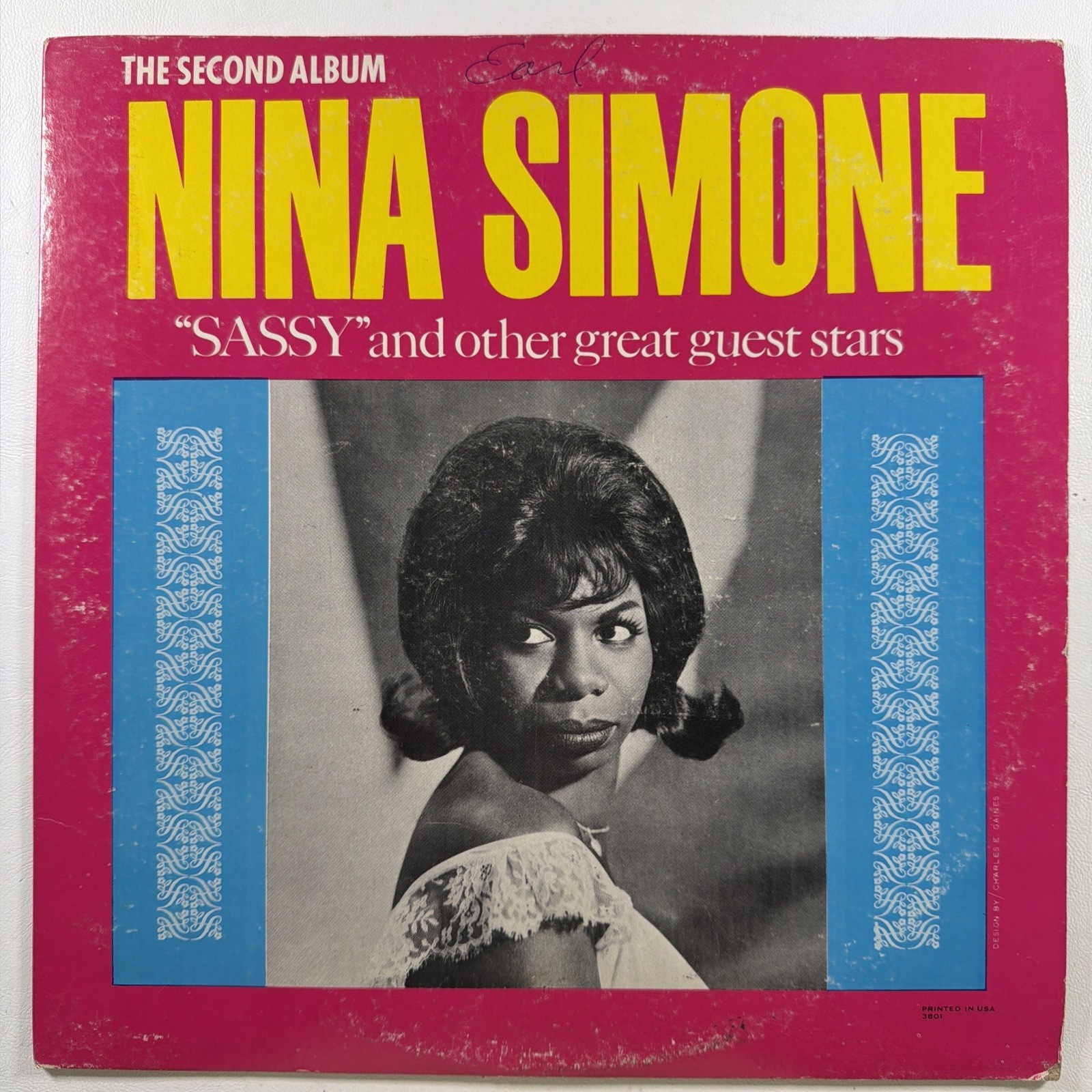 Nina Simone - The Second Album LP Palace 802 VG+ 1964 Vocal Jazz
