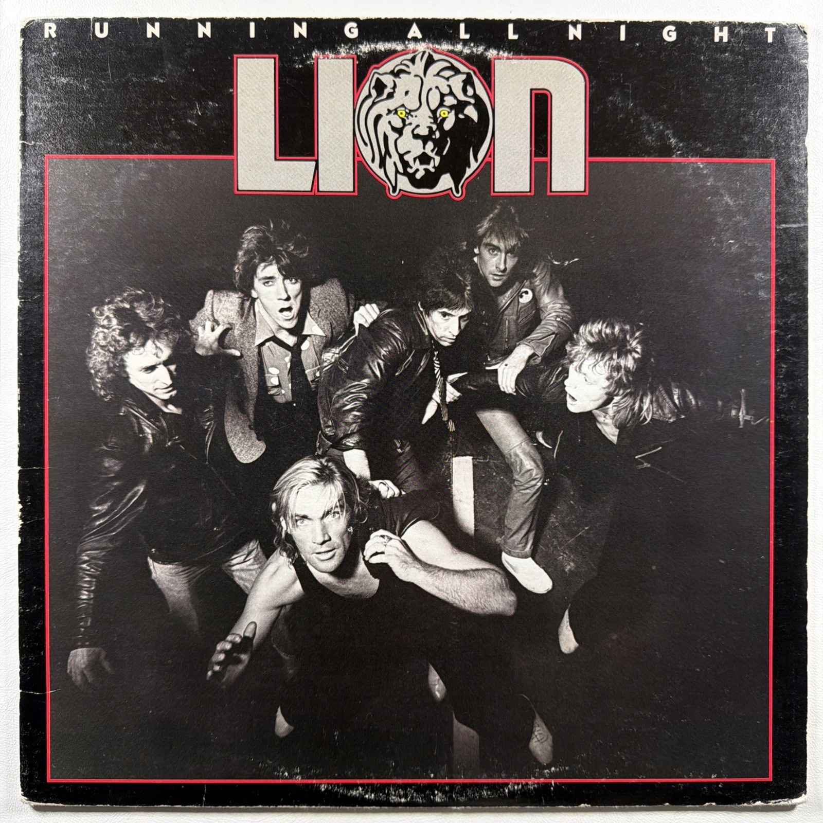 Lion - Running All Night LP A&M Records SP-4755 1980 Promo Rock