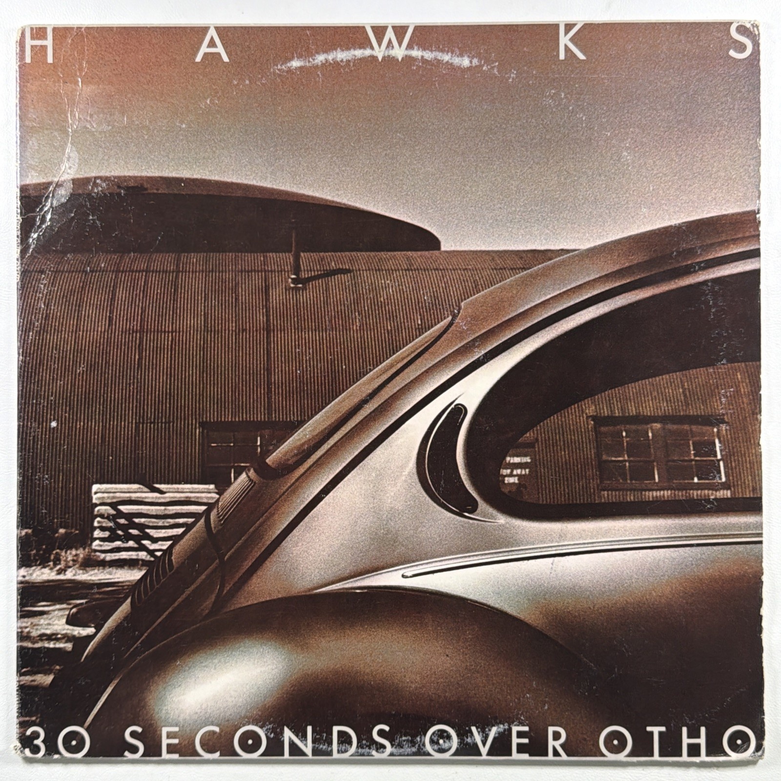Hawks - 30 Seconds Over Otho LP Columbia AL 38058 EX 1982 Promo Rock Pop