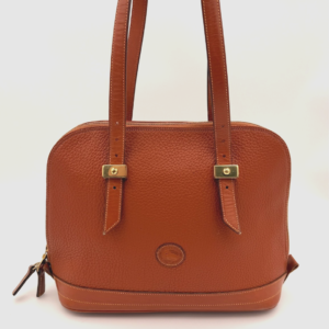 Dooney & Bourke Vintage Zip Zip Leather All-Weather Satchel Pebble Grain A760490