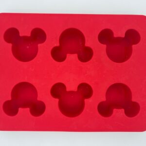 Disney Parks Red Mickey Silicone Muffin Cupcake Mold Jelly Mold Baking