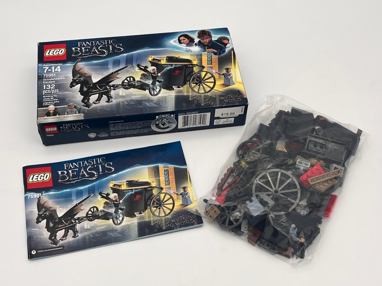 LEGO Harry Potter Fantastic Beasts 75951 Grindelwald’s Escape Complete with Box