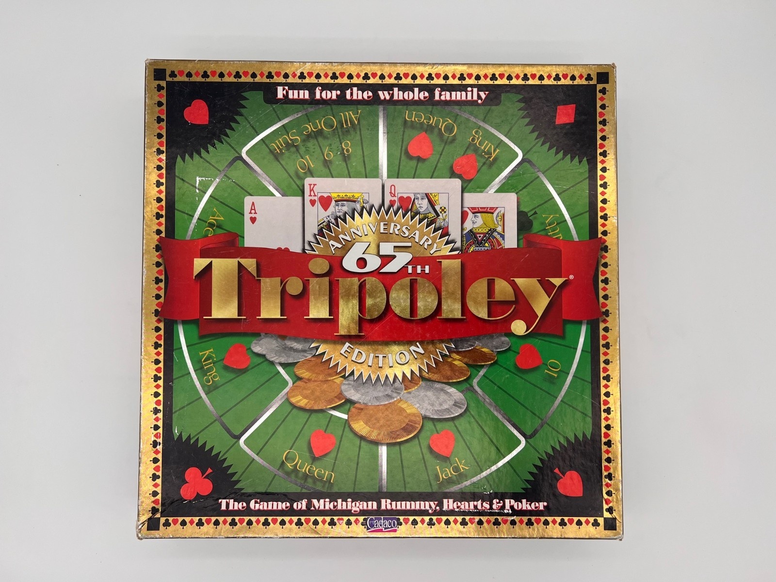 Tripoley Special Edition 65th Anniversary, Cadaco Rotating Turntable (Complete)