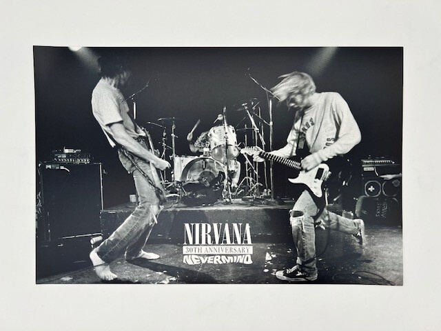 Nirvana "Nevermind" 30th Anniversary Promotional Lithograph Poster (17X11) 2021