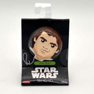 Star Wars Tin Yo-Yo Double Sided with Han Solo & Chewbacca NEW in Package