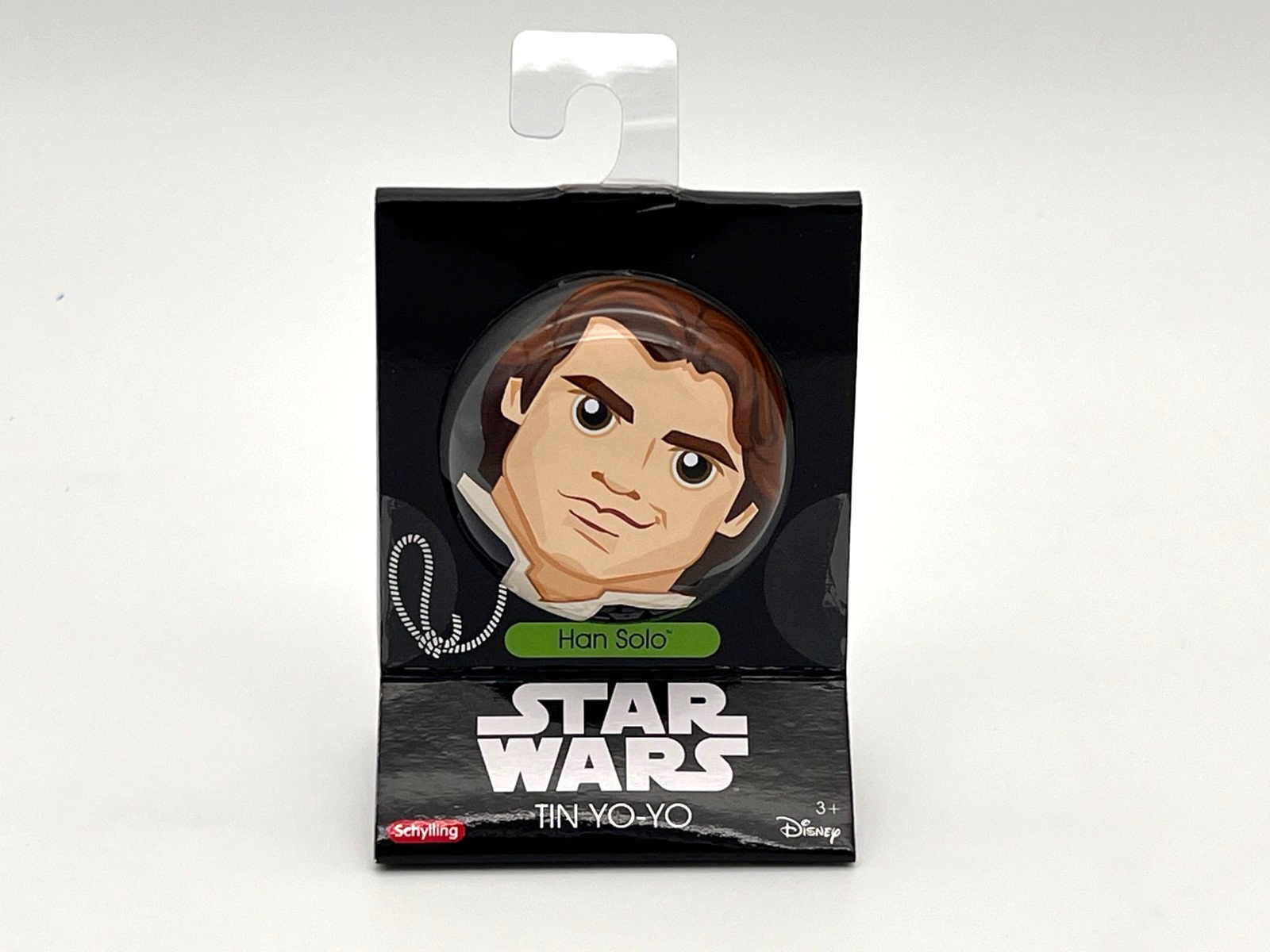Star Wars Tin Yo-Yo Double Sided with Han Solo & Chewbacca NEW in Package