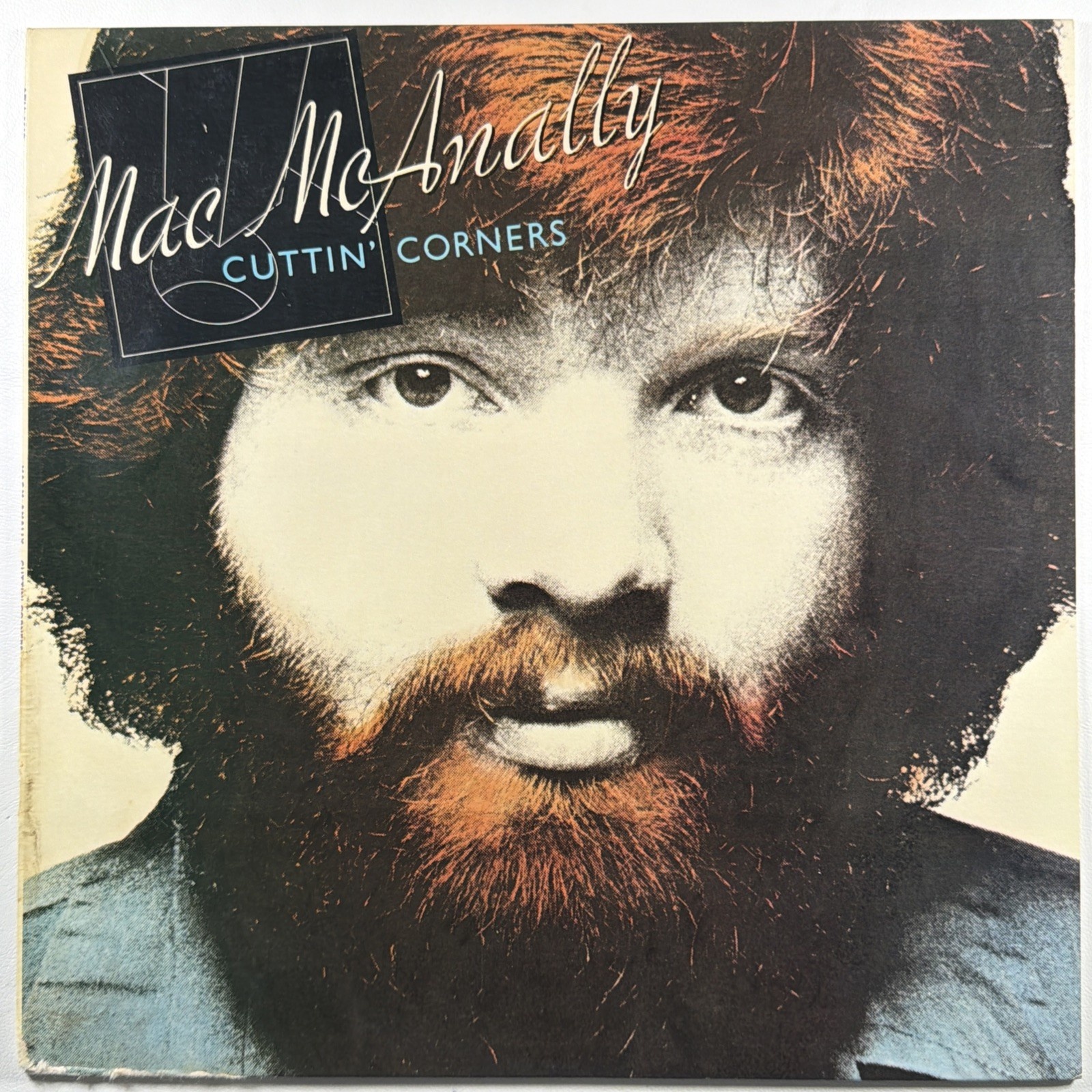 Mac McAnally - Cuttin’ Corners LP RCA AFL1-3519 EX 1980 Promo Country Folk