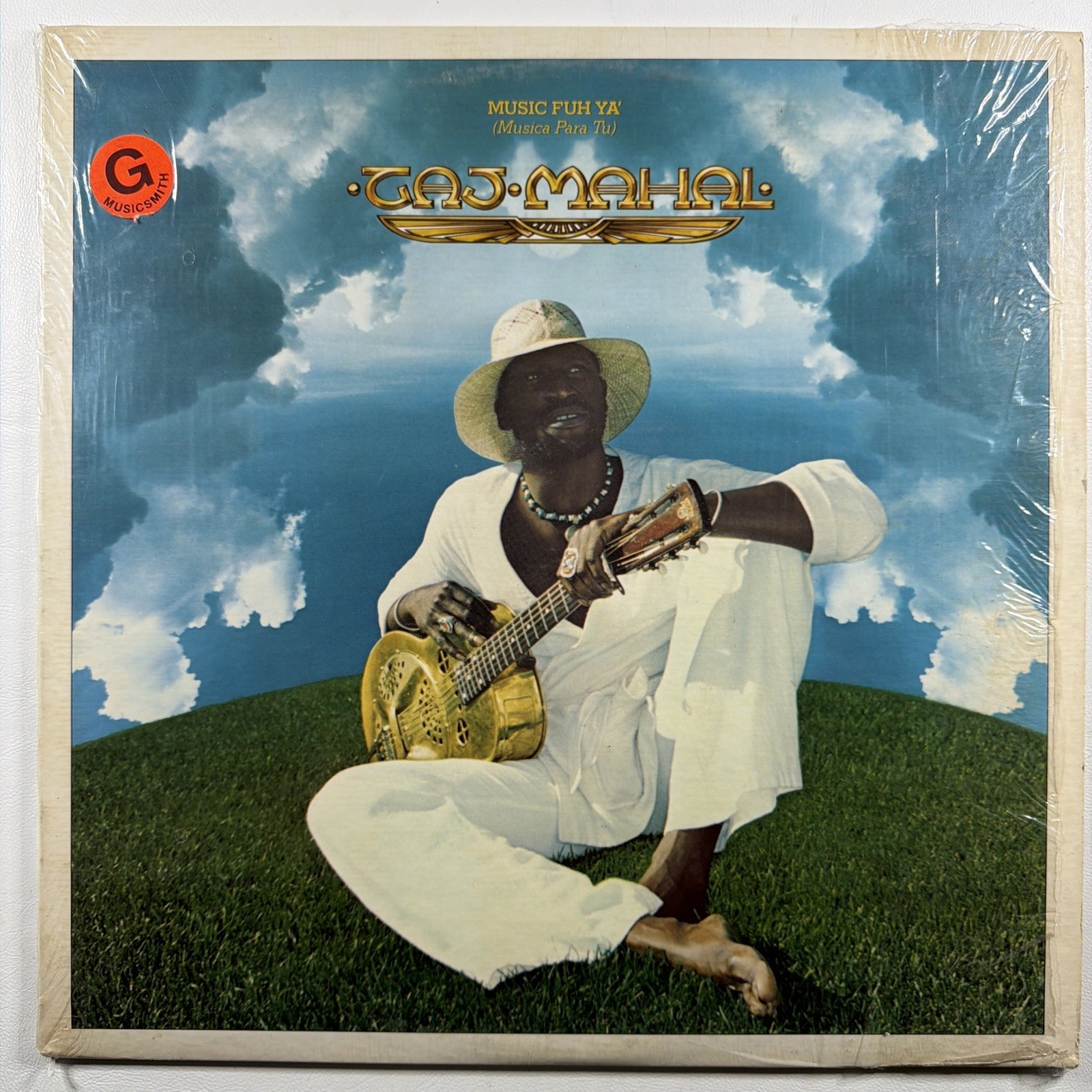 Taj Mahal - Music Fuh Ya’ LP Warner Bros BS2994 VG+ 1977 Shrinkwrap Reggae