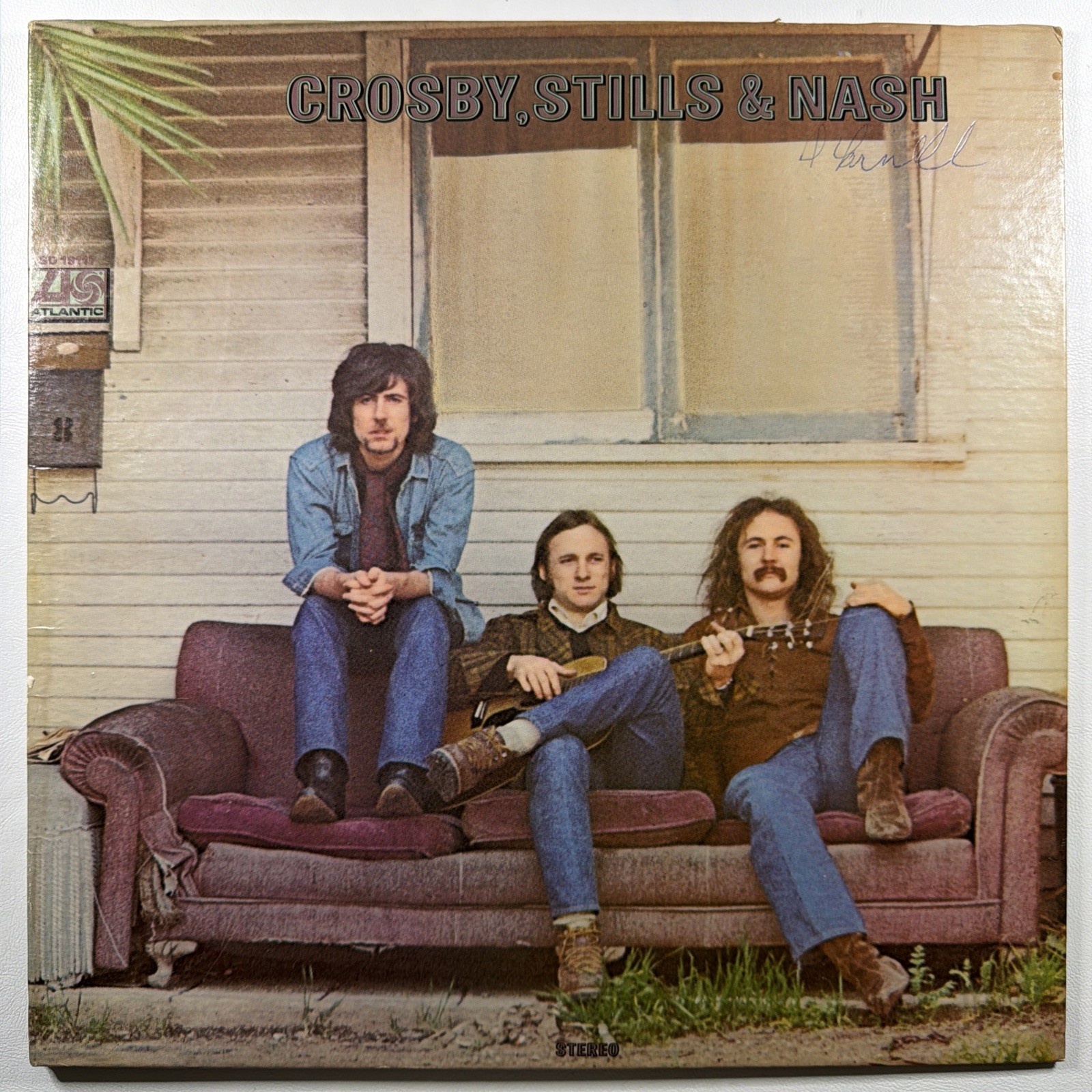 Crosby, Stills, Nash - Self Titled LP Atlantic Records SD 19117 EX 1977