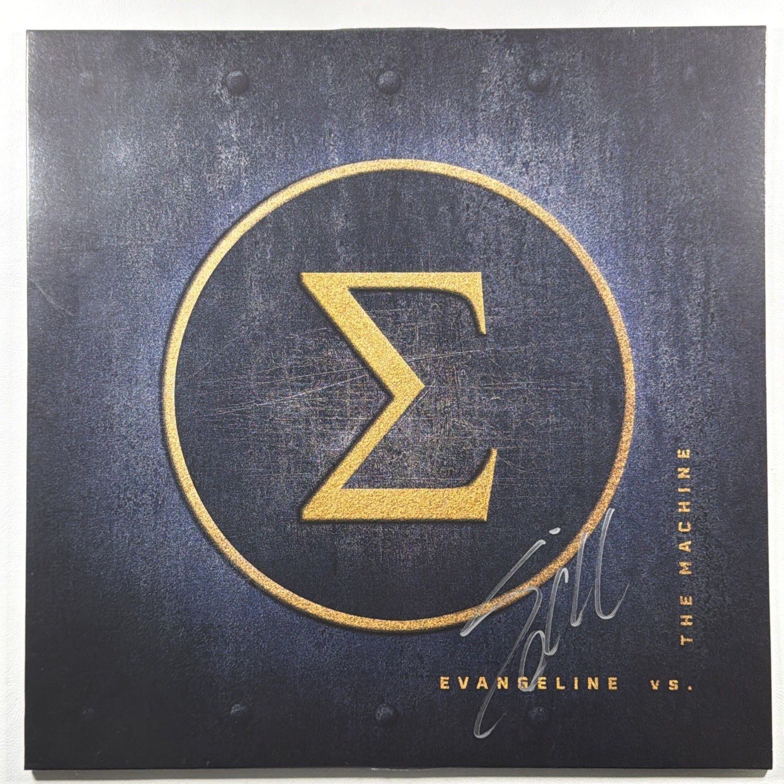 Eric Church - Evangeline Vs. The Machine LP NM Ltd Ed Choir White Autograph 2025
