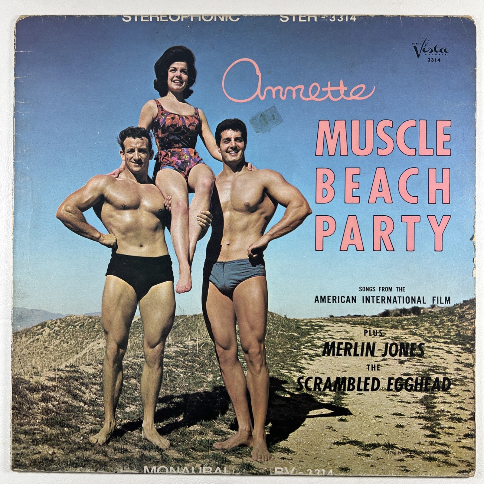 Annette Funicello “Muscle Beach Party” LP/Vista 3314 (NM) New Zealand 1981 Mono