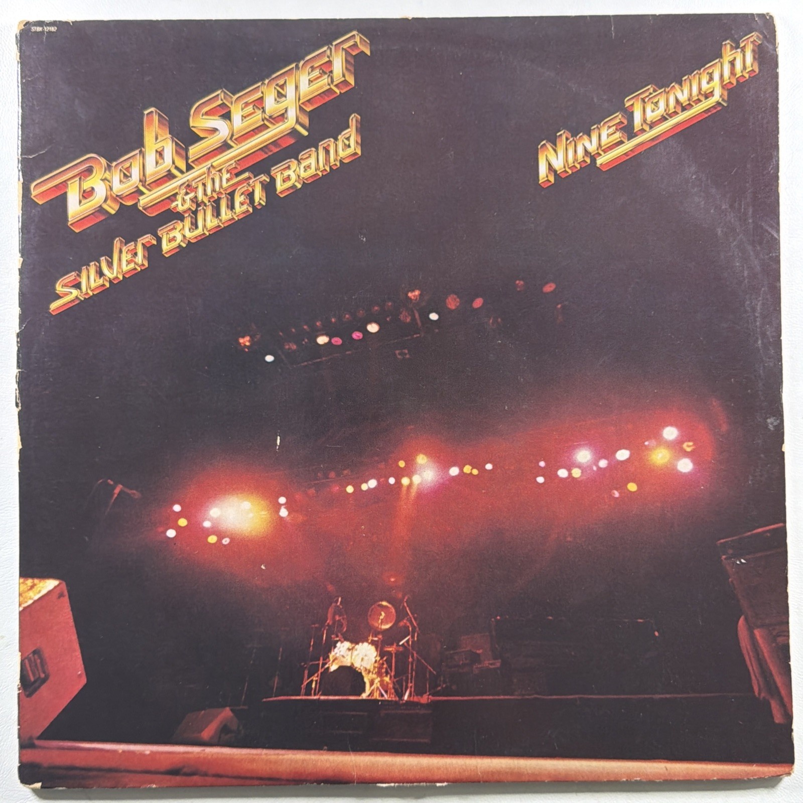 Bob Seger & The Silver Bullet Band - Nine Tonight 2LP Capital STBK 12182 VG+