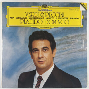 Placido Domingo “Verdi & Puccini” LP/Deutsche 413 785-1 (EX) 1985 Germany Shrink