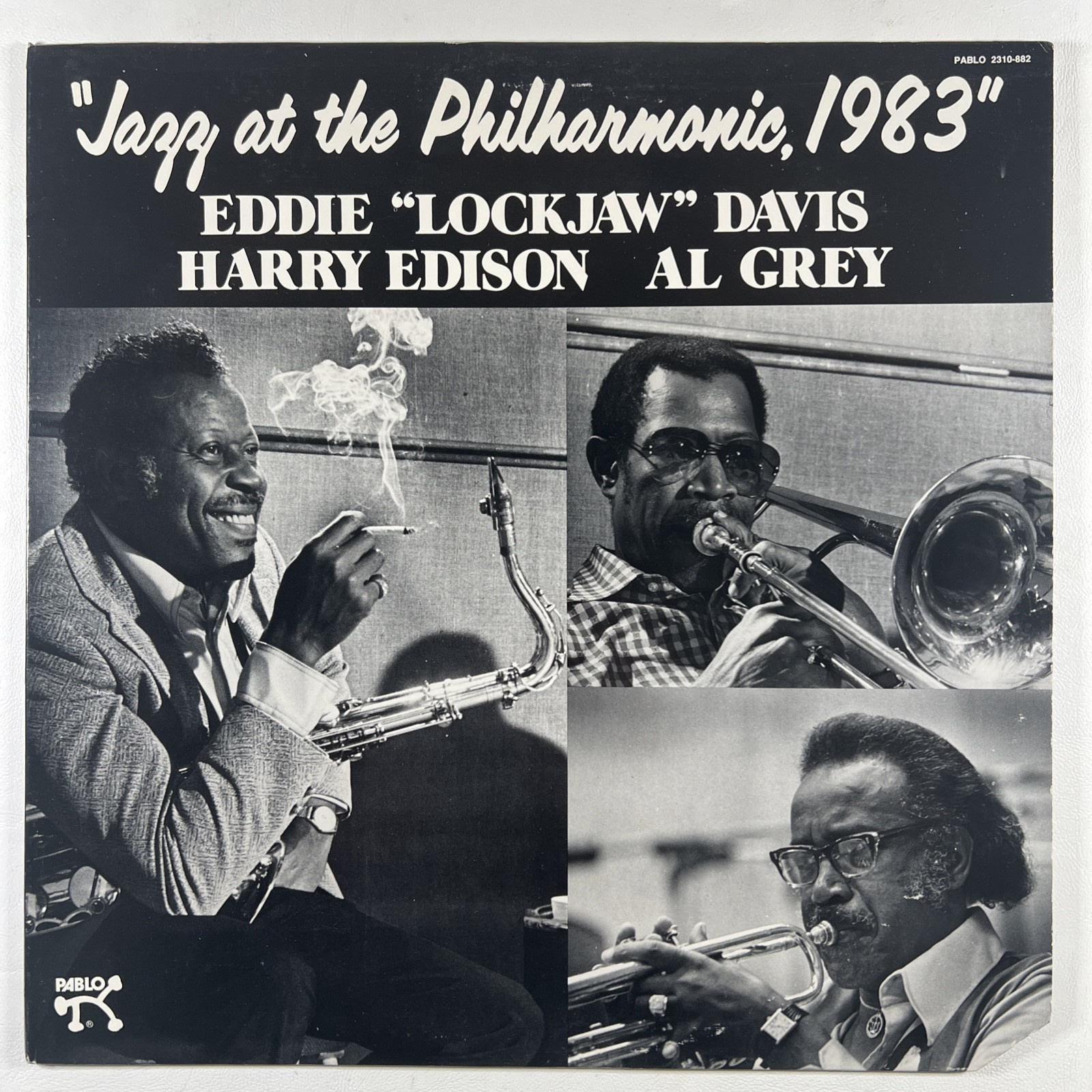Eddie Lockjaw Davis/Harry Edison “Jazz At The Philharmonic 1983” LP/Pablo (NM)