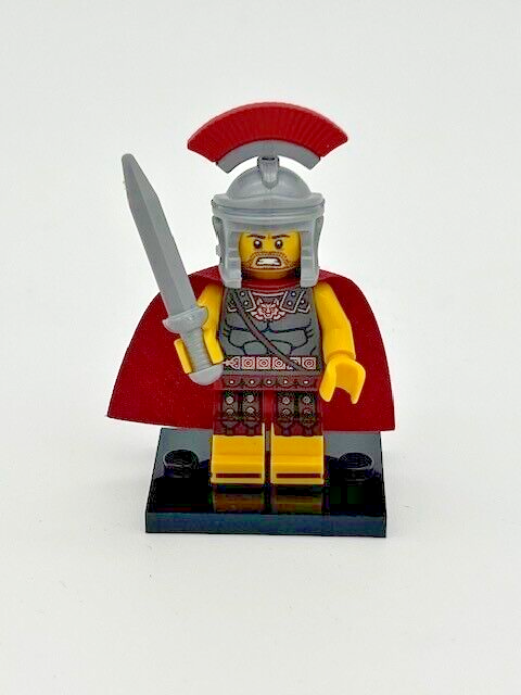 LEGO Minifigure Roman Commander Series 10 #71001 With Sword and Base Complete